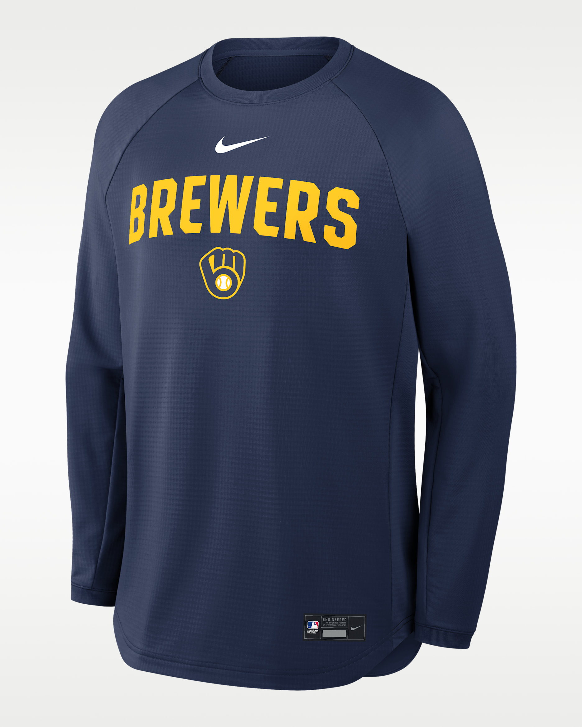 Milwaukee Brewers Authentic Collection Men's Nike Dri-FIT Pullover